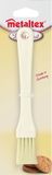 Metaltex Bak- en Grillkwast Natuurlijk Haar 21 cm Wit
