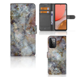 B2Ctelecom Samsung Galaxy A72 Bookcase Marmer Grijs