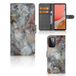 B2Ctelecom Samsung Galaxy A72 Bookcase Marmer Grijs