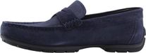 Geox Mocassin Bleu Suède Hommes 41