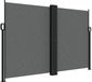 vidaXL - Windscherm - uittrekbaar - 160x600 cm - antraciet