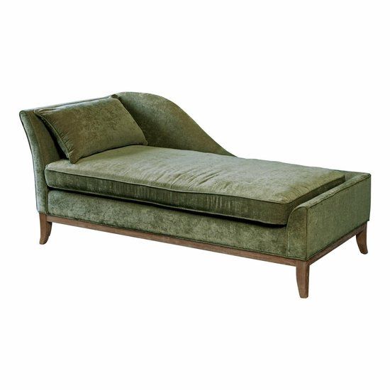 LOBERON Chaise longue Alphonse groen