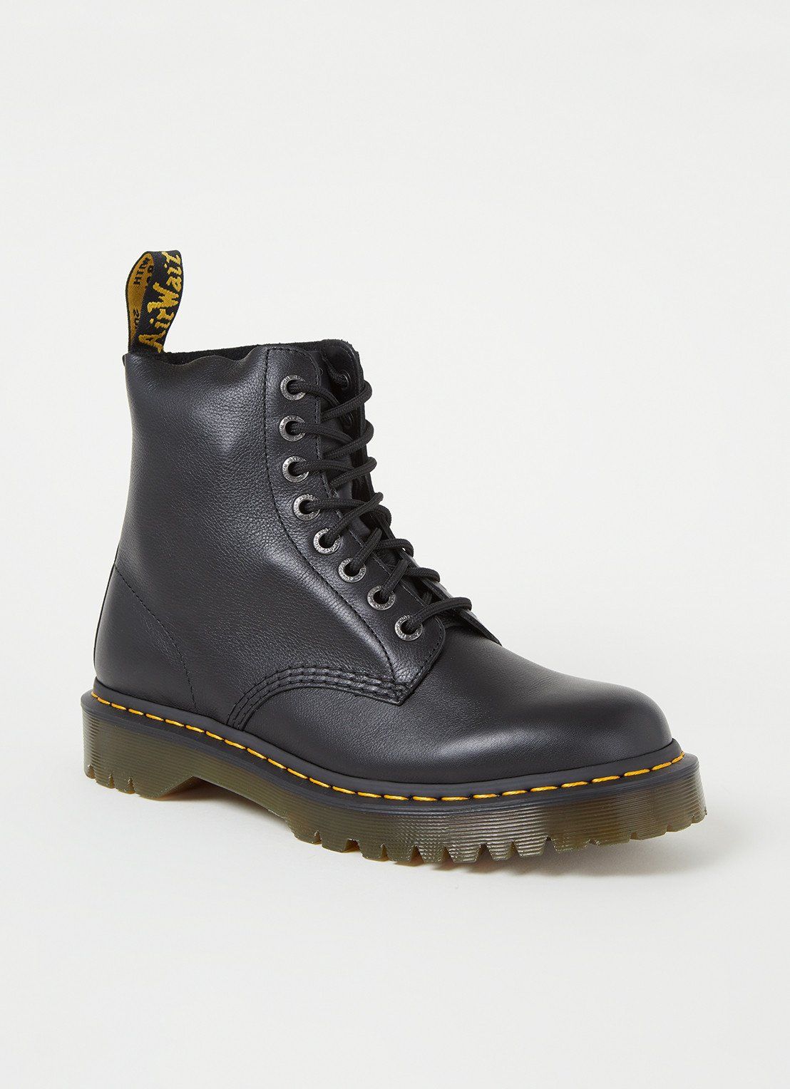 Dr. Martens Pascal Bex leren veterboots zwart