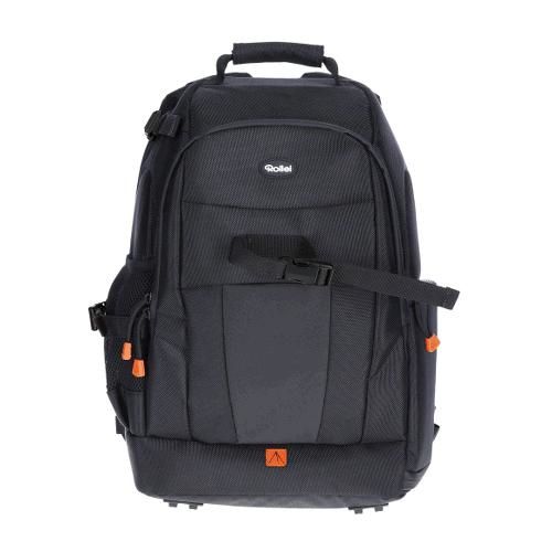 Rollei Fotoliner Rugzakhouder - Zwart/Oranje - Polyester