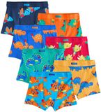 Next - Jongens - Set van 7 boxershorts met zachte tailleband - Rood