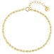 Glanzstücke München Armband 925 zilver geel goud 17 cm