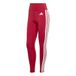 adidas Mujer Optime Essentials 3 Stripes 7/8 Leggings, active maroon/white, XS
