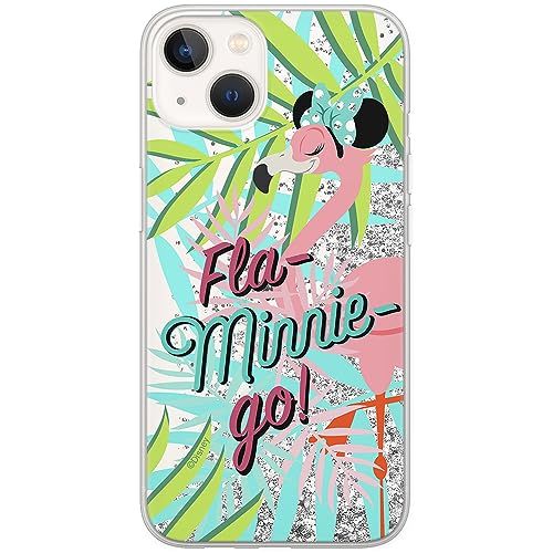ERT GROUP mobiele telefoonhoesje voor Apple iPhone 13 MINI - Minnie 041 - Glitter