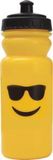 Emoticonworld Fles zonnebril geel 7x7x21 cm