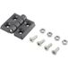 Basetech Charnière en plastique 53 x 44 x 8 mm 53 mm 1 pièce