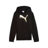 PUMA Ess Metallic Hoodie Fl G Sweatshirt voor meisjes (pak van 1)