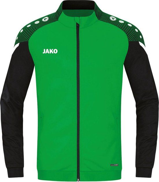 Jako Performance Sportjas Unisex - Groen/Zwart - Maat 164