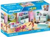 PLAYMOBIL Cuisine avec îlot de cuisine, My Life Architectenhuis, 105 pièces, convient aux enfants à partir de 4 ans