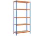 Simonrack Maderclick 5/500 Hout Metaal Oranje, Blauw, Naturel hout