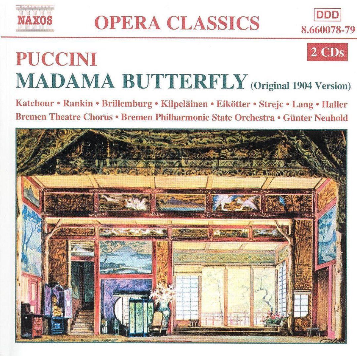 OUTHERE Giacomo Puccini: Madama Butterfly - CD