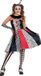 Rubies Zwart Witte Clown Jurk Halloween Kostuum Maat M