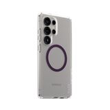 PanzerGlass CARE™ Urban Combat Case Transparent w. Plum Purple pour Samsung Galaxy S25 Ultra