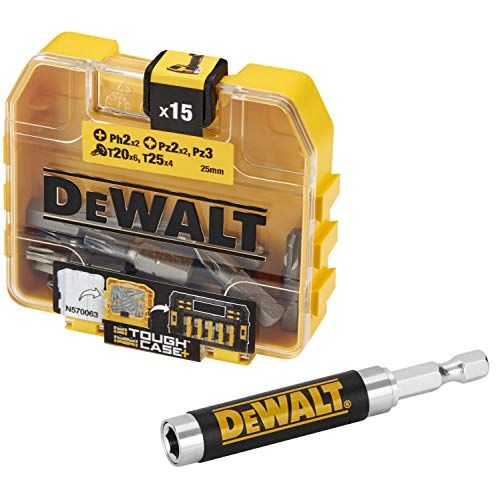 DeWalt DT71573-QZ Kleine accessoirebox - PH2, PZ2, PZ3, T20, T25 - 19-delig