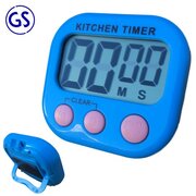 Gouda Select Kitchen Timer - Digitale Kookwekker Blauw - Groot Display - Magneet