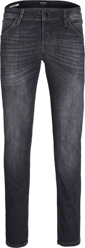JACK & JONES Glenn Fox Loose Fit Jeans - Men - Black Denim - Size 31/30
