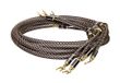 Dynavox Black Line Luidsprekerkabel, paar, flexibele premium high-end kabel met hoogwaardige banaanstekkers, geconfectioneerd, kleur zwart, lengte 3 m