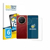 BROTECT - Screenprotector voor Honor Magic V6 (Voor+Camera) - Folie Beschermfolie transparant 6 Stuks
