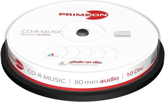 Primeon CD-R 700MB 52x - 10 Pack - 2761111