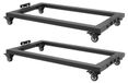 Chariot de transport set de 2 avec roues 360° et frein