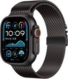 By Qubix - Milanese Loop Band - Zwart - Geschikt voor Apple Watch 38mm/40mm/41mm/42mm