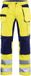 Blåkläder Werkbroek met stretch High Vis 1552-1811 - High Vis Geel/Marineblauw - D128