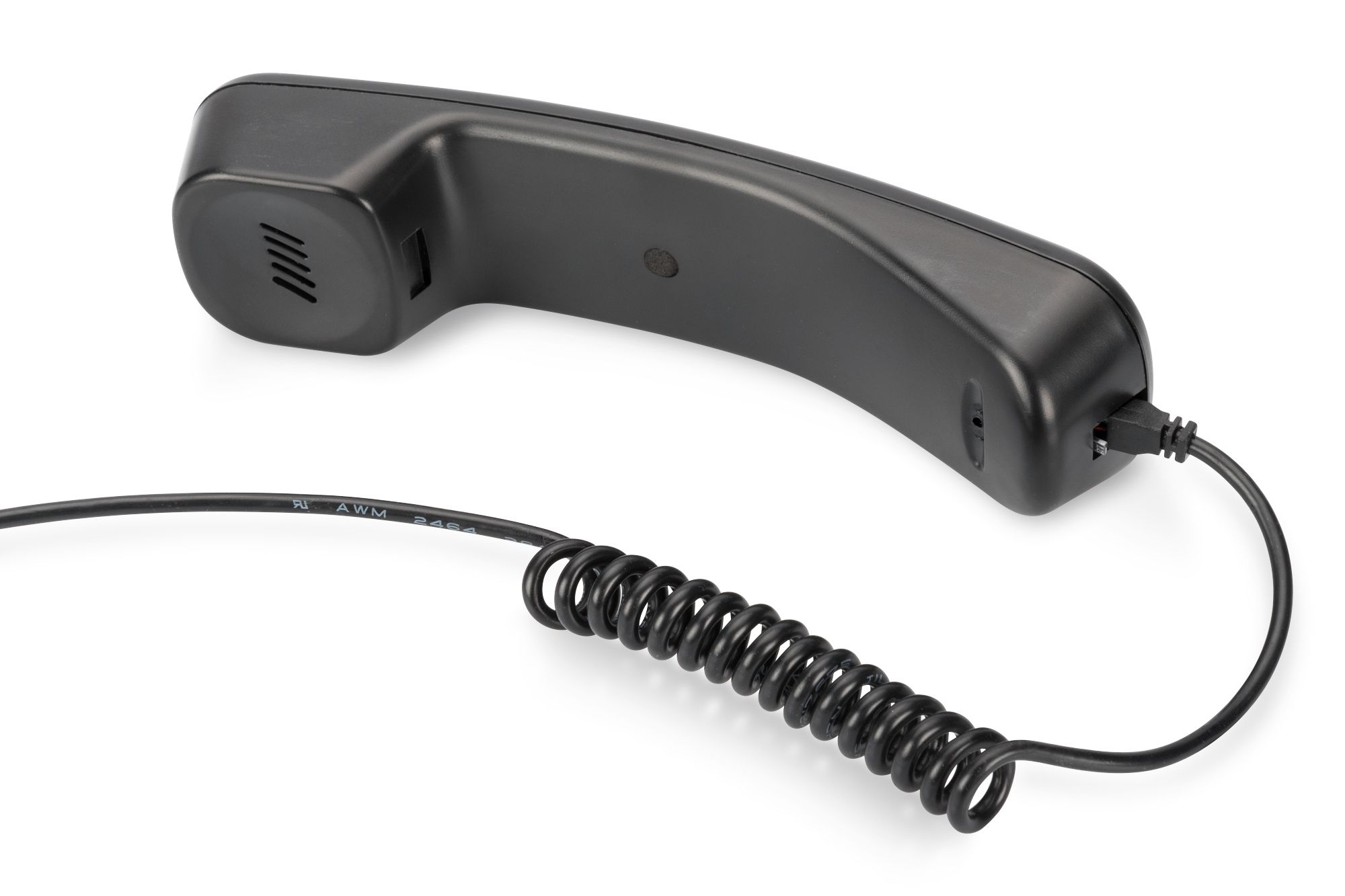 Digitus DA-70772 USB Telephone Handset - Black