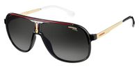 Carrera CARRERA 1007/S BLACK GOLD/DARK GREY SHADED 62/10/140 Herrenbrillen Zonnebrillen