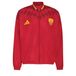 ADIDAS PERFORMANCE Veste de sport 'AS Rom Stadium' jaune / rouge / rouge foncé