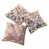 LOBERON Kussenhoes set van 3 Camden violet/roze