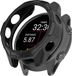 Strap-it Rugged TPU hoesje met glasplaat geschikt voor Garmin Forerunner 70 (Noir)