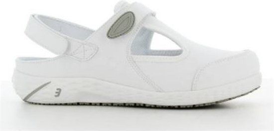 Safety Jogger Oxypas Carly Sandaal/Klomp OB SRC-ESD-AS Wit – Maat 42