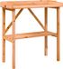 vidaXL Plantentafel met schap 78x38x82,5 cm vurenhout bruin