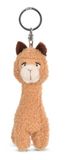 NICI Alpaca Al Paka Sleutelring Bruin