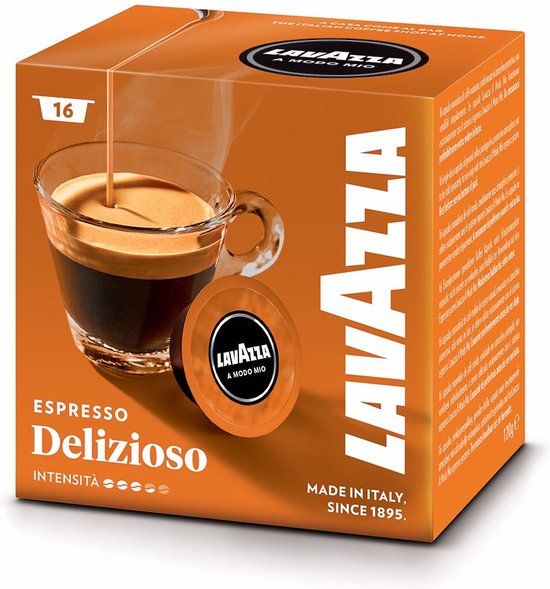 Lavazza A Modo Mio Delizioso Cups - 16 stuks