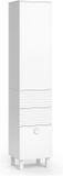 Vicco Sola Badkamerkast – 40.2 x 192.4 cm met deur en laden Wit