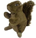 Wild Life Collection Dog – Hondenspeelgoed – Hondenspeeltje met Piep - Hondenknuffel - Eekhoorn