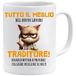 Jungle Mug Afscheidsmok voor collega's | grappige mok verraders | afscheidscadeau voor collega's | professionele mok | pensioen cadeau man | grappige mok voor kantoor | cadeau voor collega's (wit)