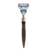 eShave 5 Blade Razor In Smoke - Nikkel/Smoke Handvat