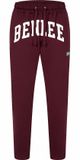Benlee Atkins joggingbroek, normale pasvorm, heren, katoen, Oxblood/White, XL