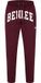 Benlee Atkins joggingbroek, normale pasvorm, heren, katoen, Oxblood/White, XL