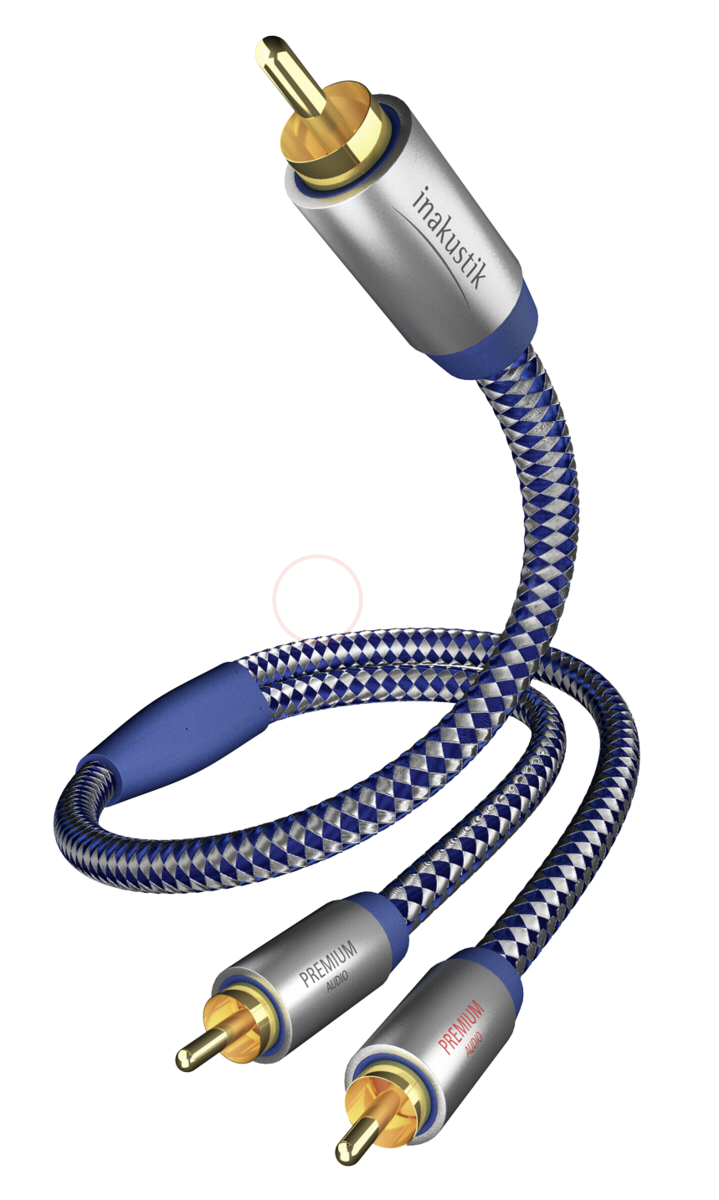 Inakustik 0040803 - Audio kabel - RCA - 2 x RCA - 3 m - Goud