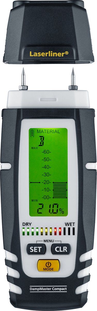 Laserliner DampMaster Compact Pro Materiaalvochtmeter