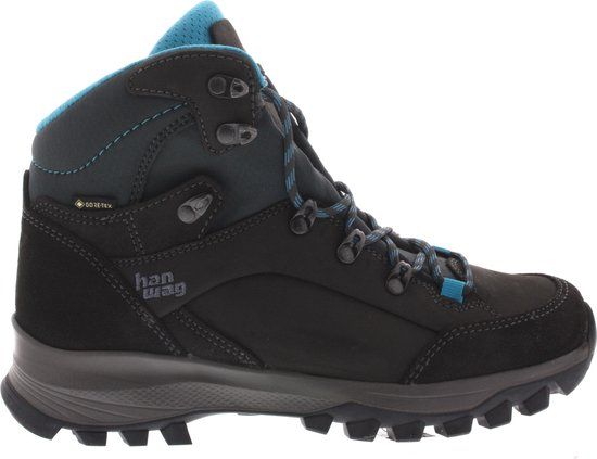 HANWAG Banks GTX Schoenen Dames, asphalt/ocean 2020 UK 6 | EU 39,5 Trekking- & Wandelschoenen