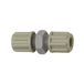 Riegler Rechte slangverbinding, voor slang 6/8 mm, SW 19, werkdruk max. 10 bar (20 °C) / max. 1 bar (60 °C), PA