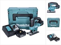 Makita DJV 184 RT1J accu pendelzaag 18 V borstelloos + 1x accu 5,0 Ah + oplader + Makpac